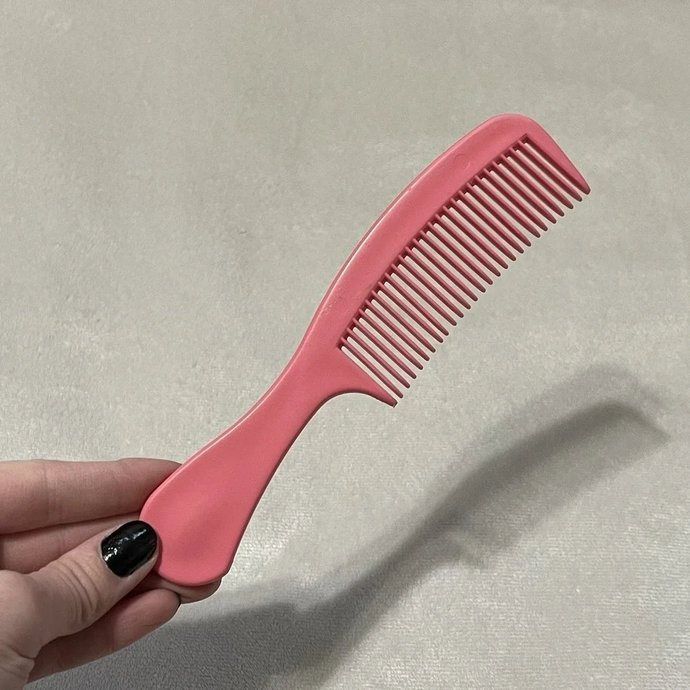 Vintage‎ GOODY Unbreakable Super Comb PINK #448/2 Made in USA 1989